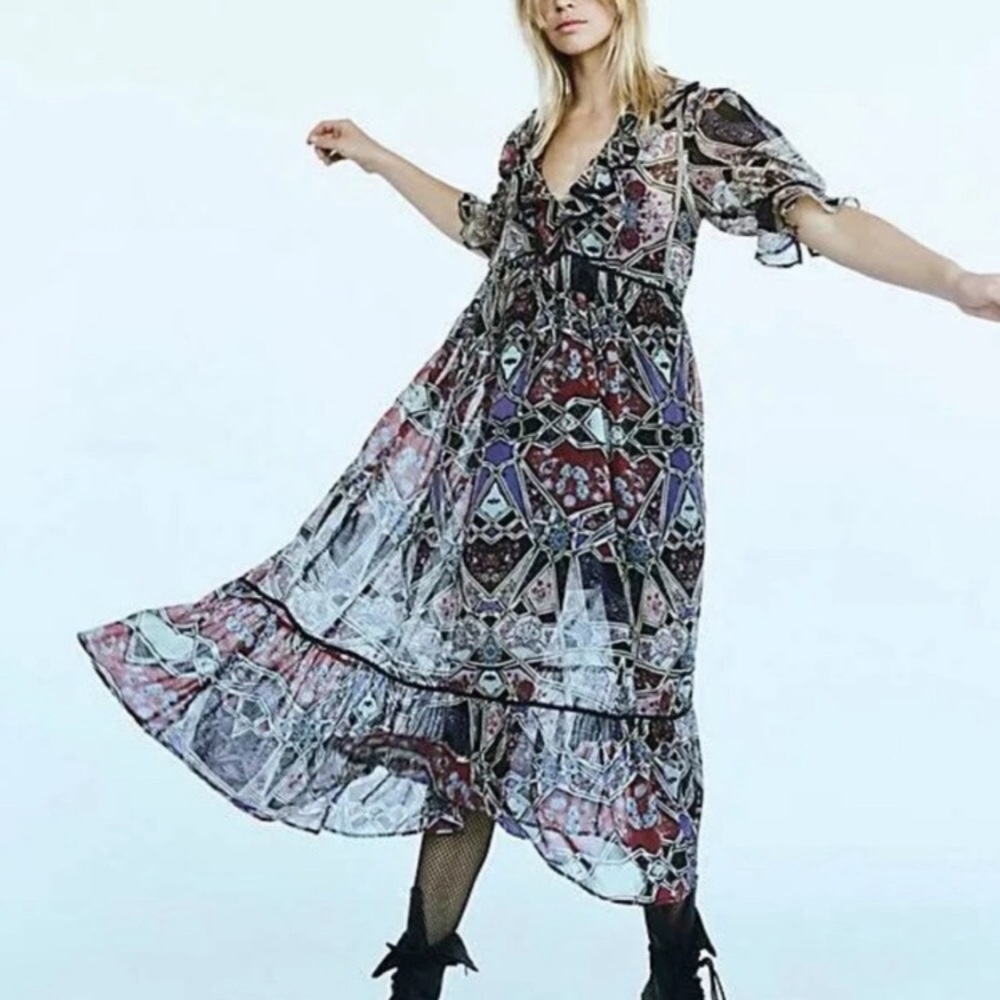 Free People! Carmella Maxi Dress - Picture 11 of 13